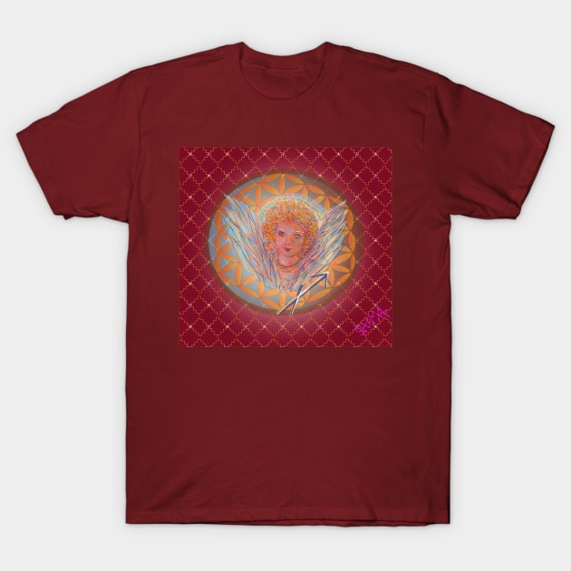 Angel child Sagittarius T-Shirt by shimaart